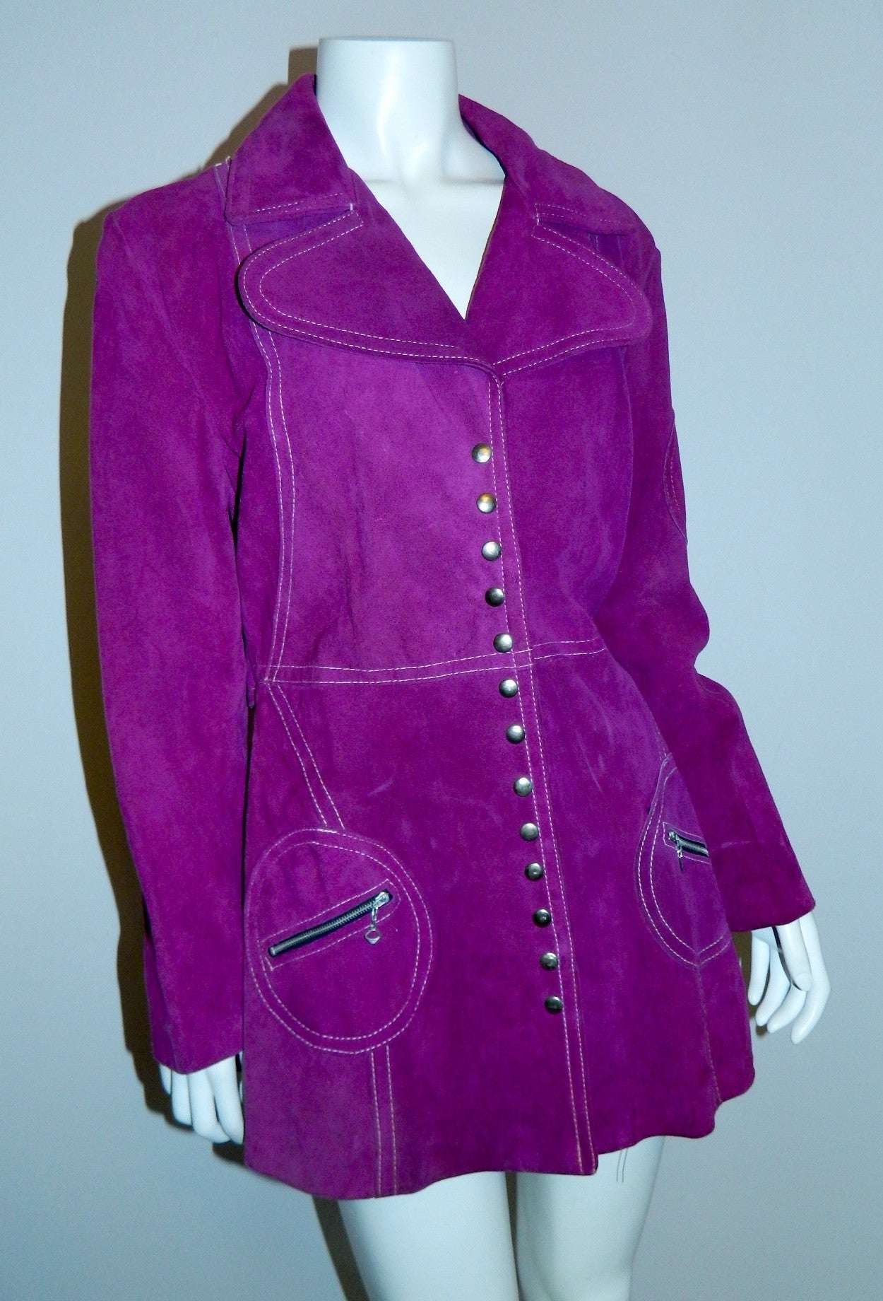 Vagar Suede Coat Jacket