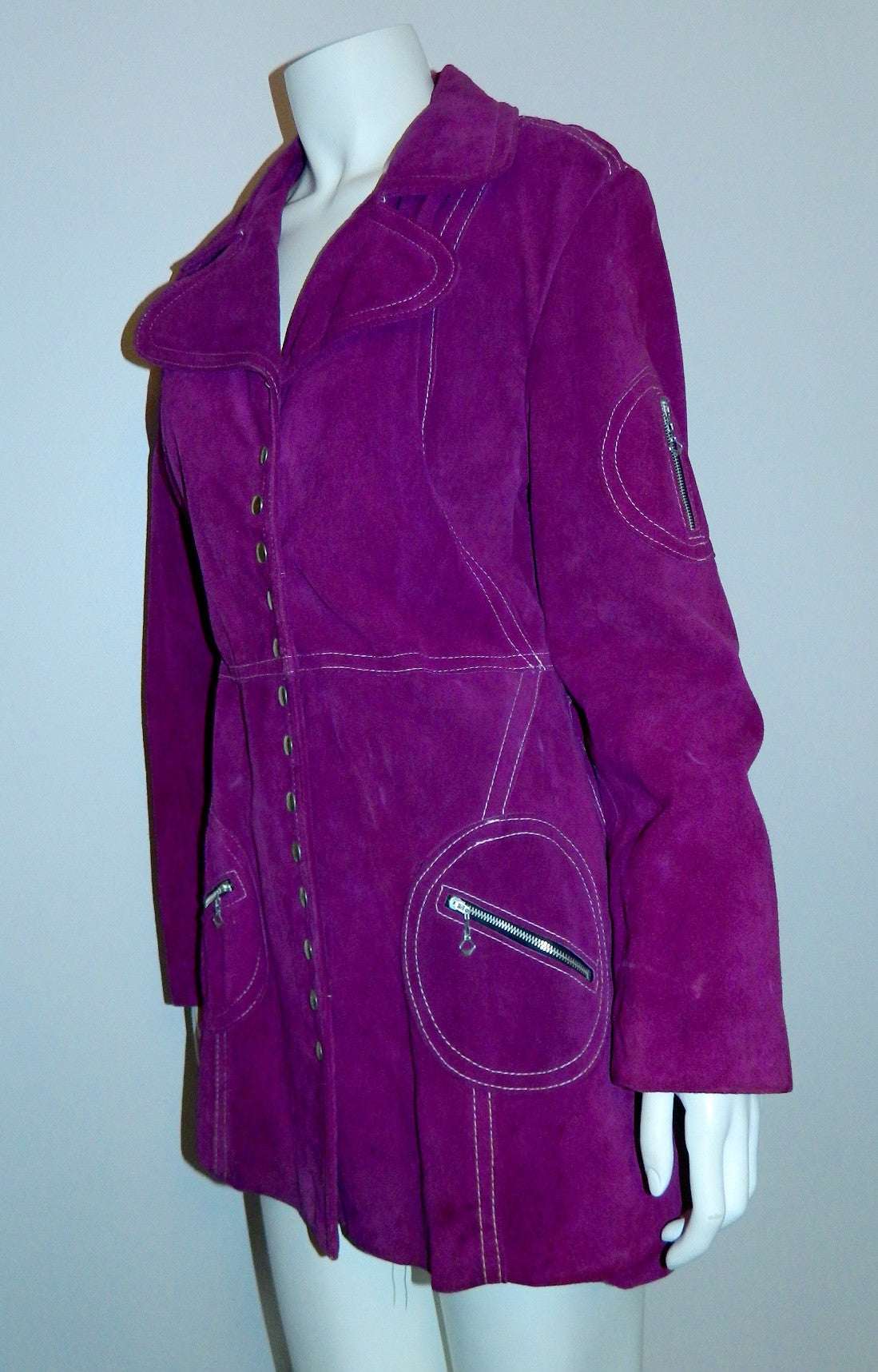 Vagar Suede Coat Jacket
