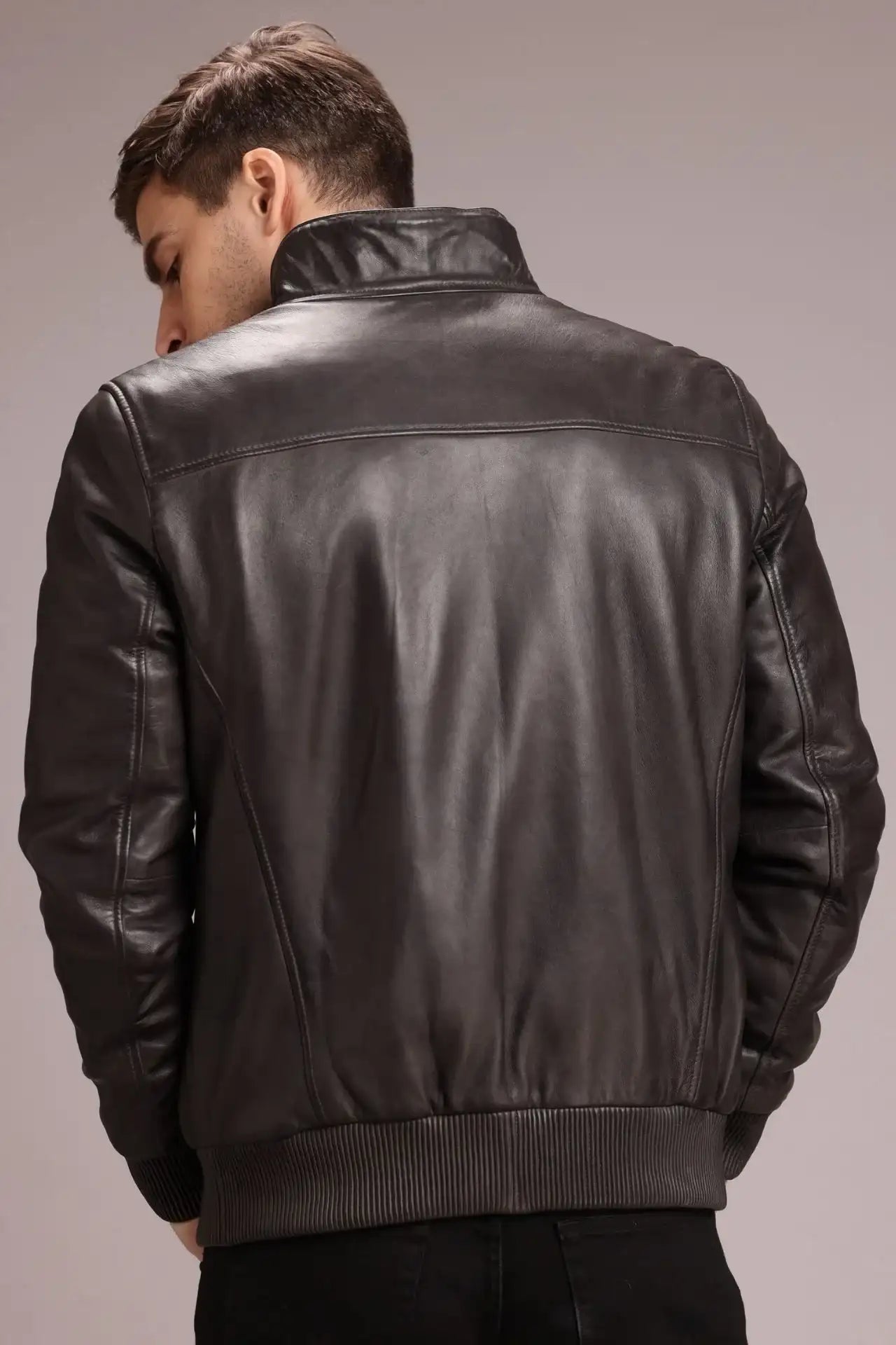 The Titan Biker Leather Jacket