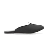 Afreen Black Leather Mule – The Leather Factor