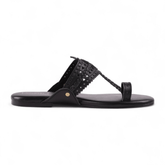 Amber Kolhapuri Sandal – The Leather Factor