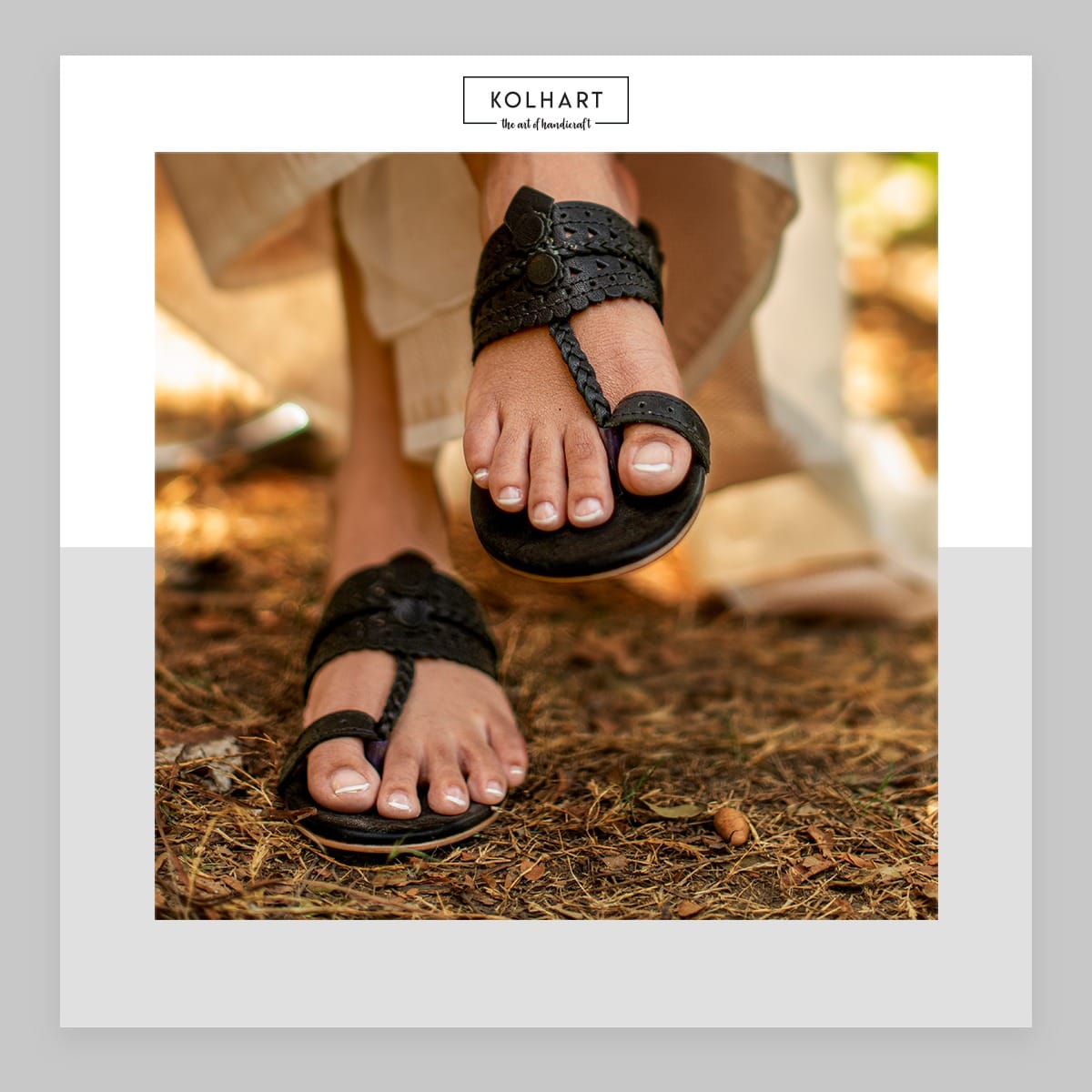 Amber Kolhapuri Sandal – amber kolhapuri by The Leather Factor, photo 5