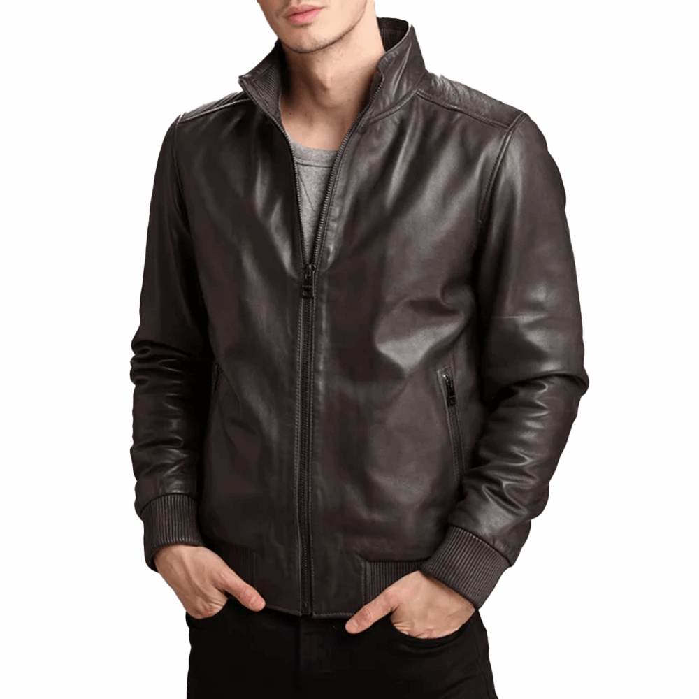 The Titan Biker Leather Jacket