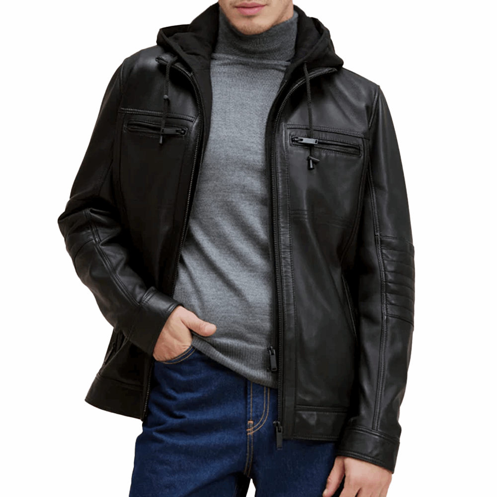 The PrimeFit Urban Biker Leather Jacket