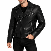 Blackout Edge Biker Jacket