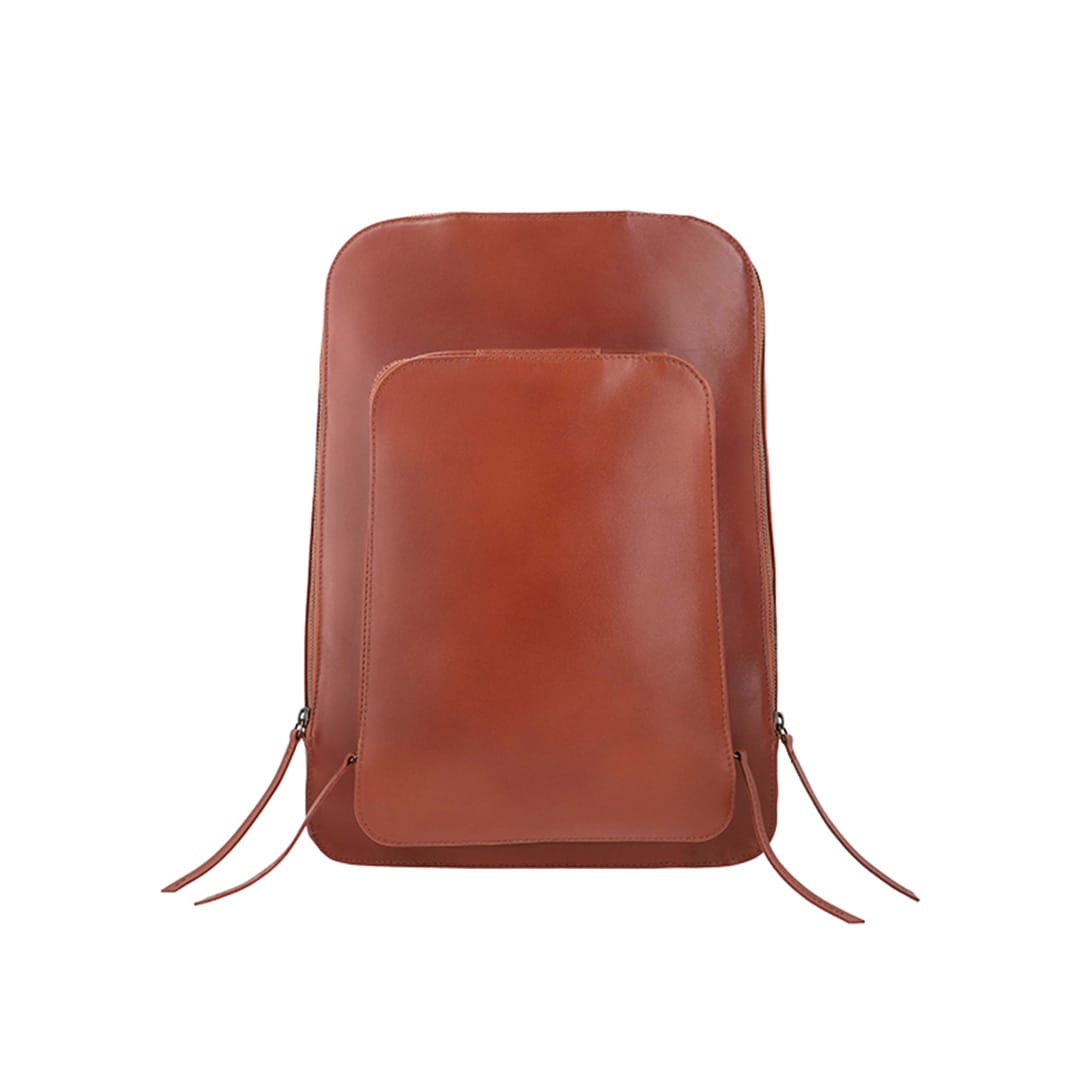 Dara Leather Double Zip Backpack – The Leather Factor