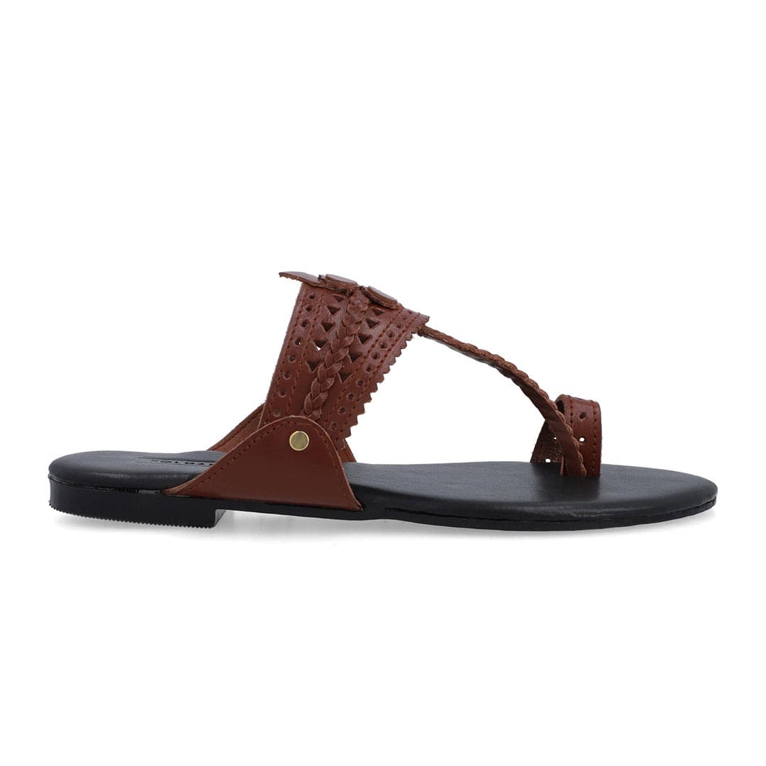 Inara Kolhapuri Sandal – The Leather Factor
