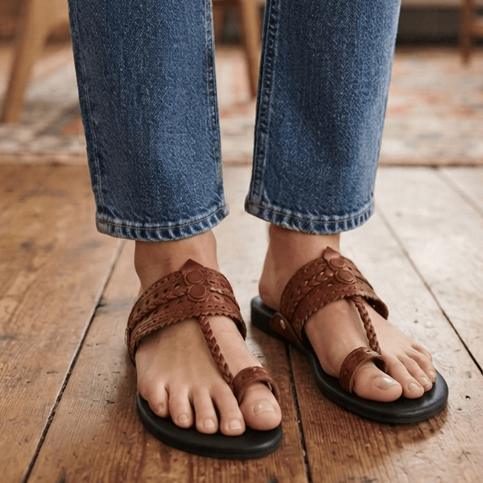 Inara Kolhapuri Sandal – available in UK sizes 6–13