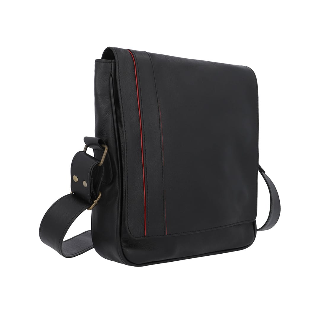 Indigo Leather Conductor Bag – conductor bag by The Leather Factor, photo 8