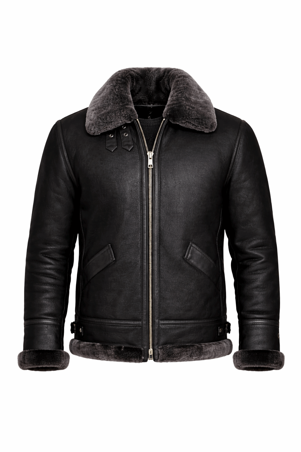 Ironclad Shearling Bomber Jacket