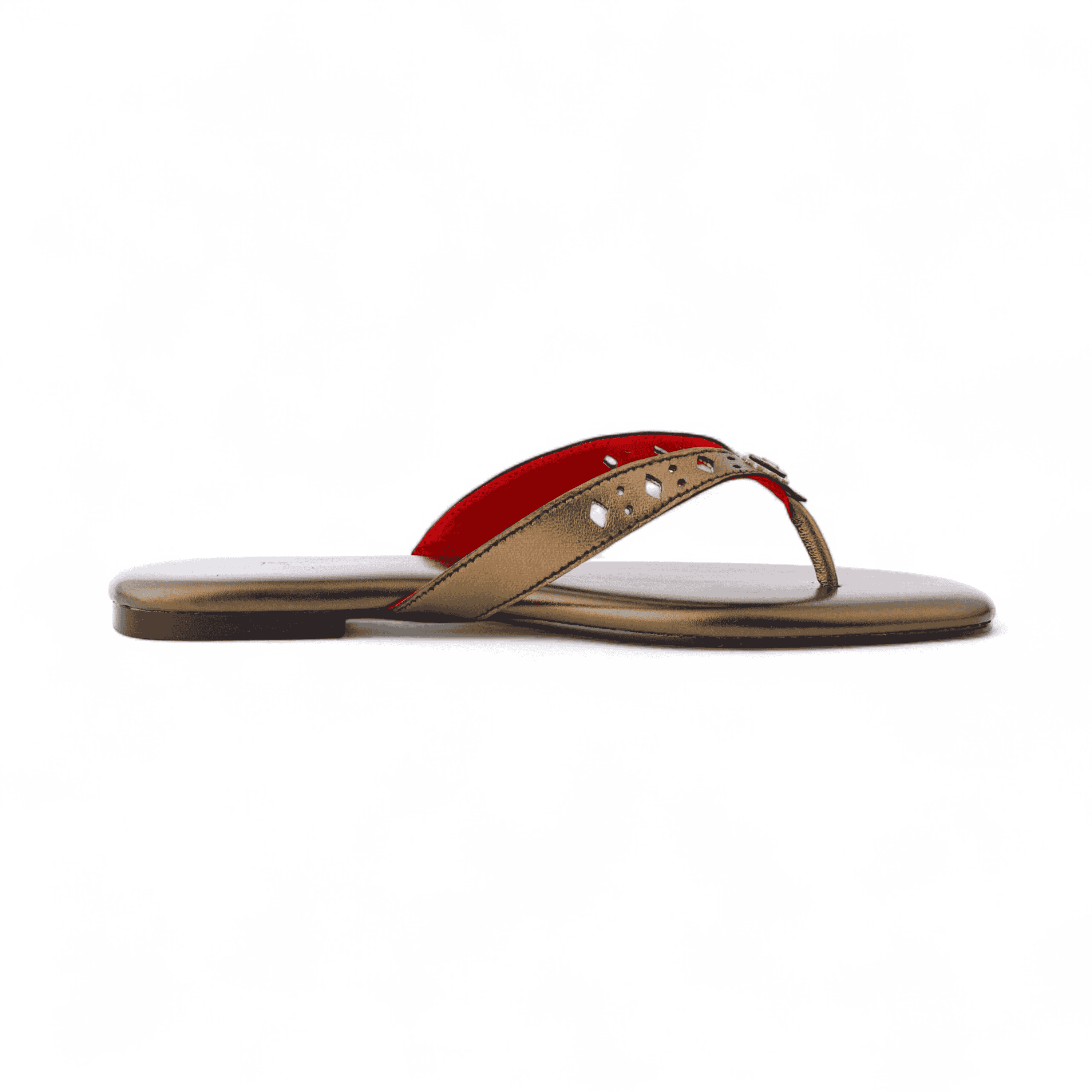 Ivory Olive Leather Sandal – The Leather Factor