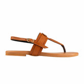 Kabir Tan Leather Sandal – The Leather Factor