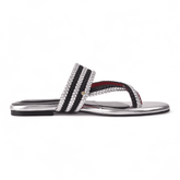 Meera Black Braided Leather Sandal – The Leather Factor