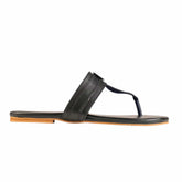 Omar Black Leather Sandal – The Leather Factor