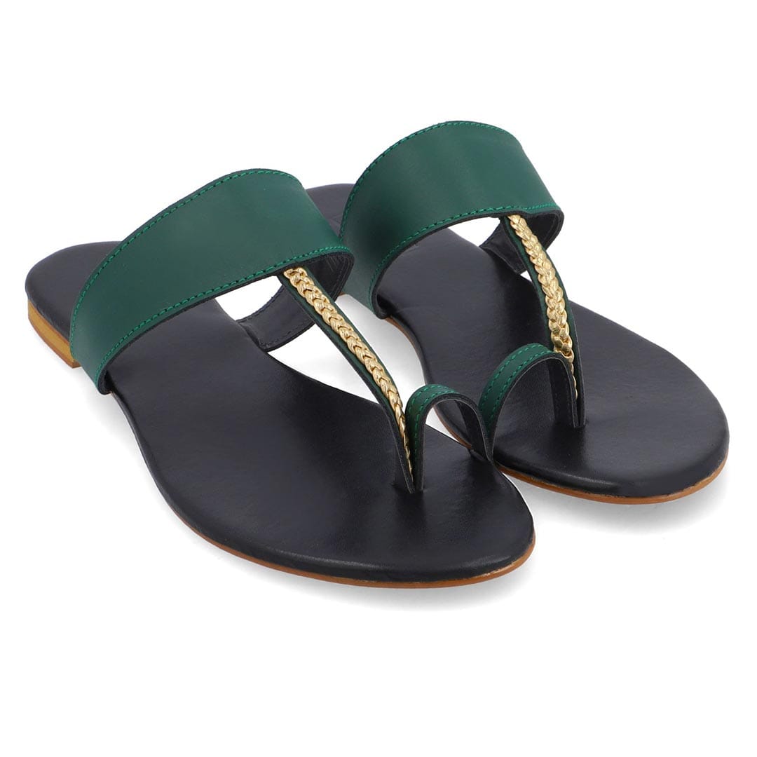 Rehan Kolhapuri Sandal – leather sole