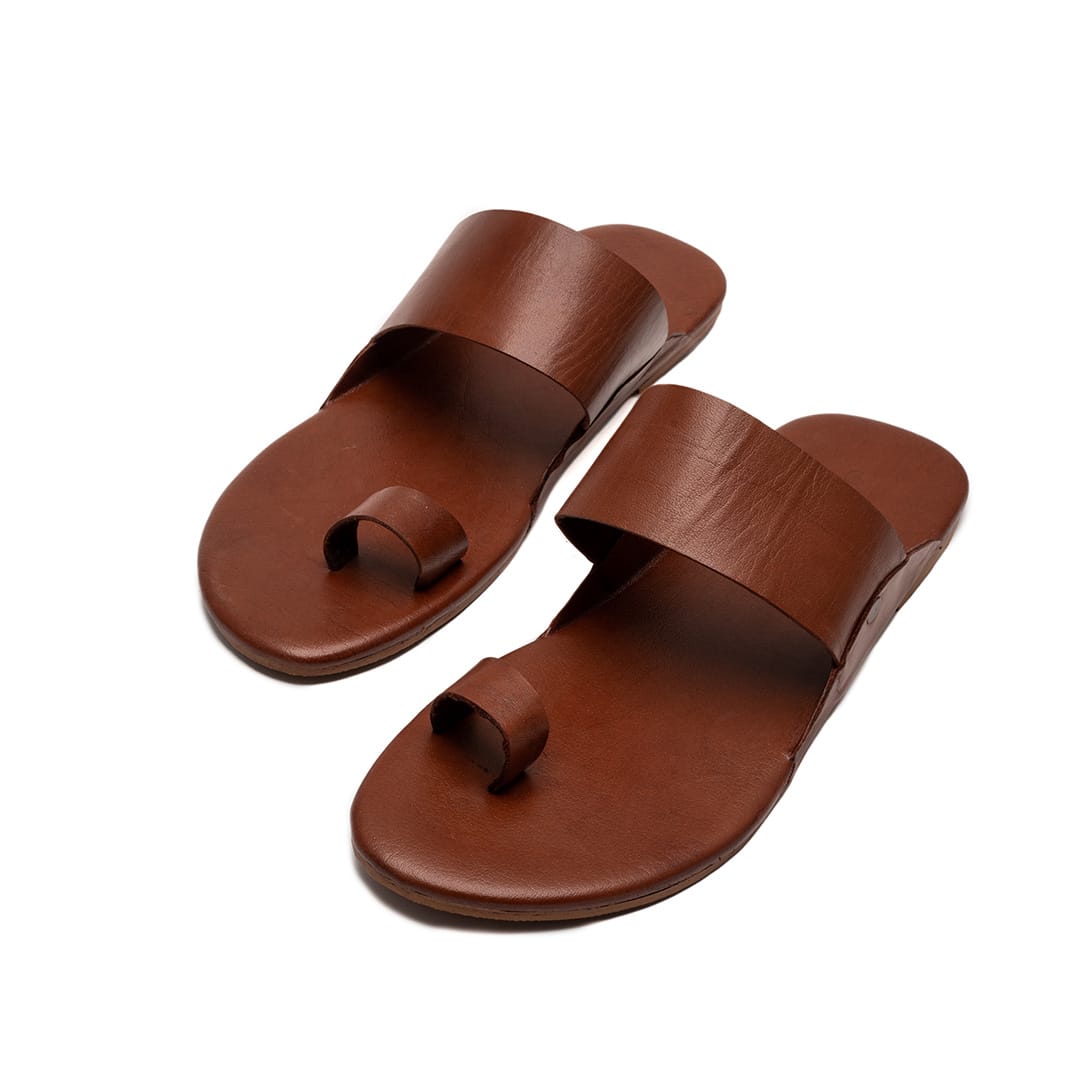 Sable Kolhapuri Sandal – leather sole