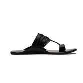 Saffron Kolhapuri Sandal – The Leather Factor