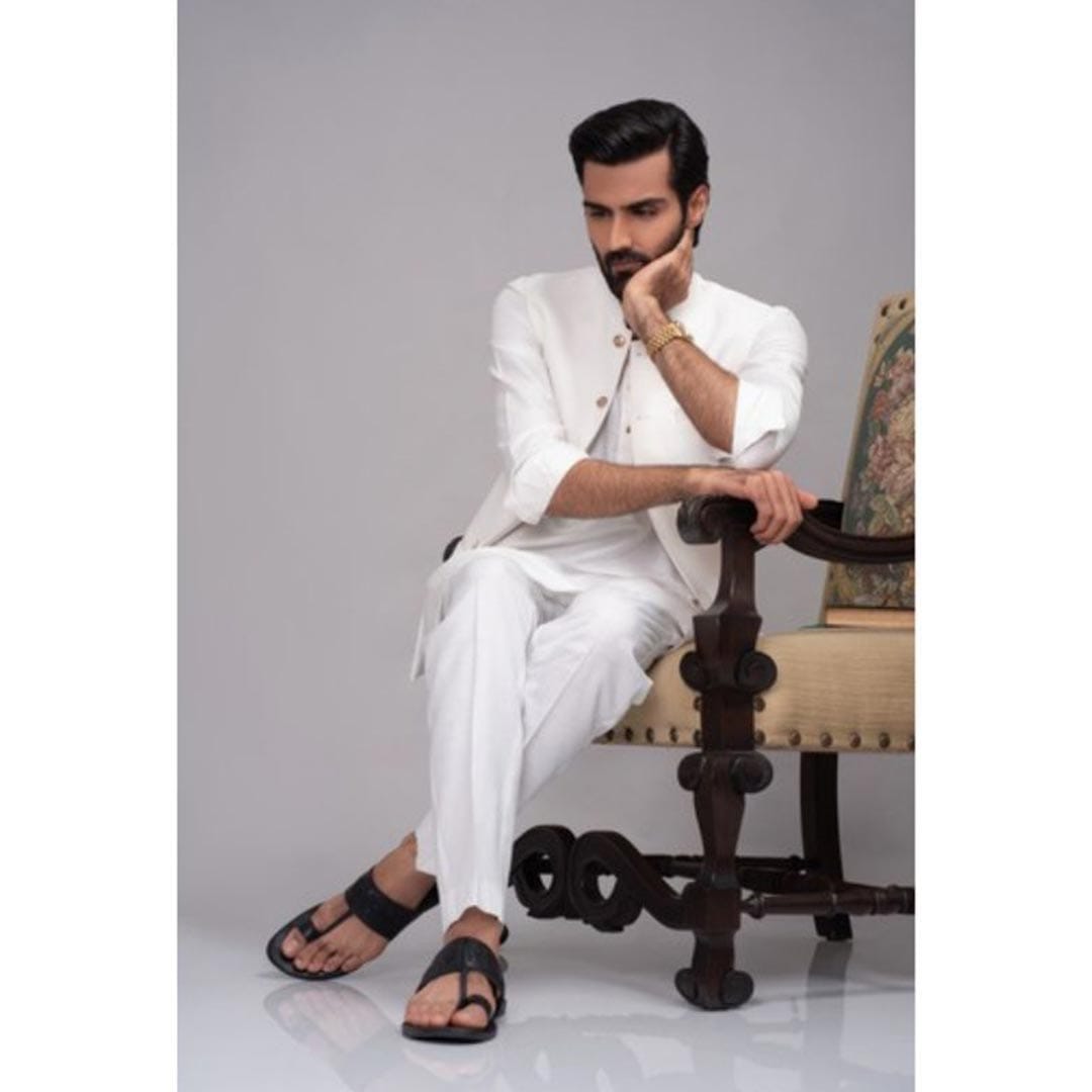 Saffron Kolhapuri Sandal – saffron kolhapuri by The Leather Factor, photo 5