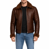 Stonewood Brown Bomber Jacket