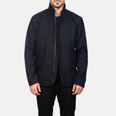 Rasor Black Leather Jacket