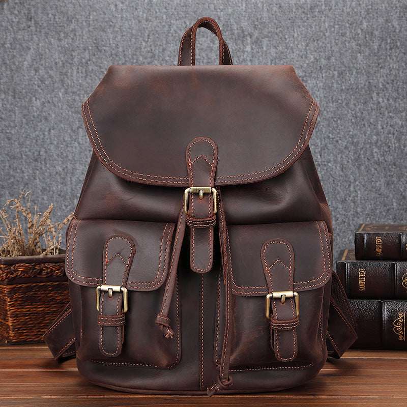 Cosmos Leather Satchel