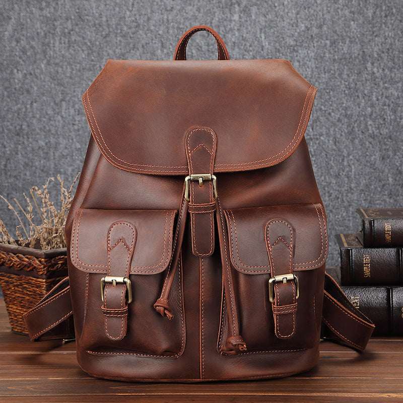Cosmos Leather Satchel