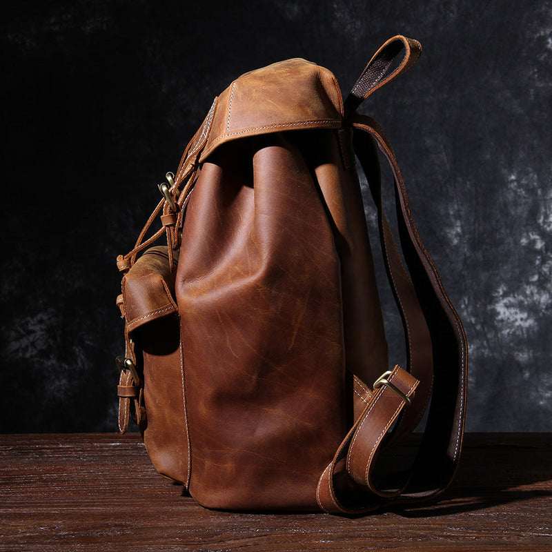 Nova Leather Knapsack