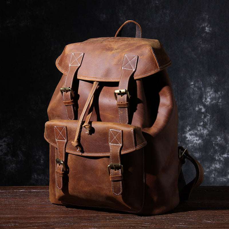 Nova Leather Knapsack