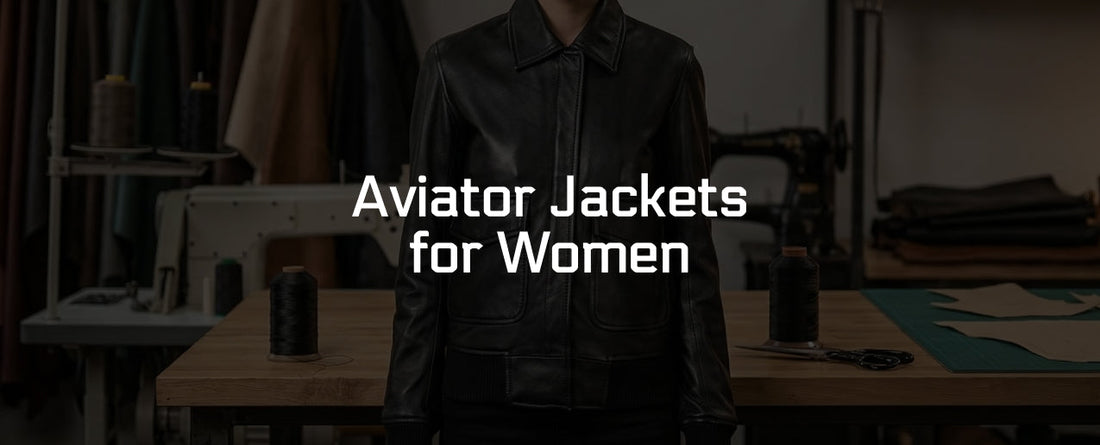 Aviator Jackets for Women
