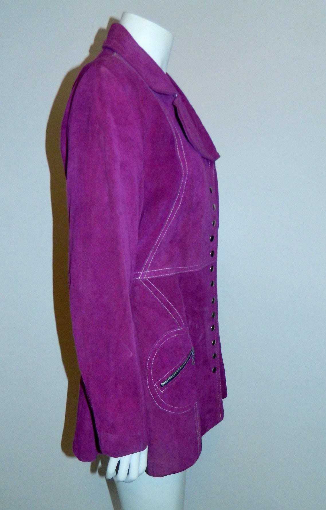 Vagar Suede Coat Jacket