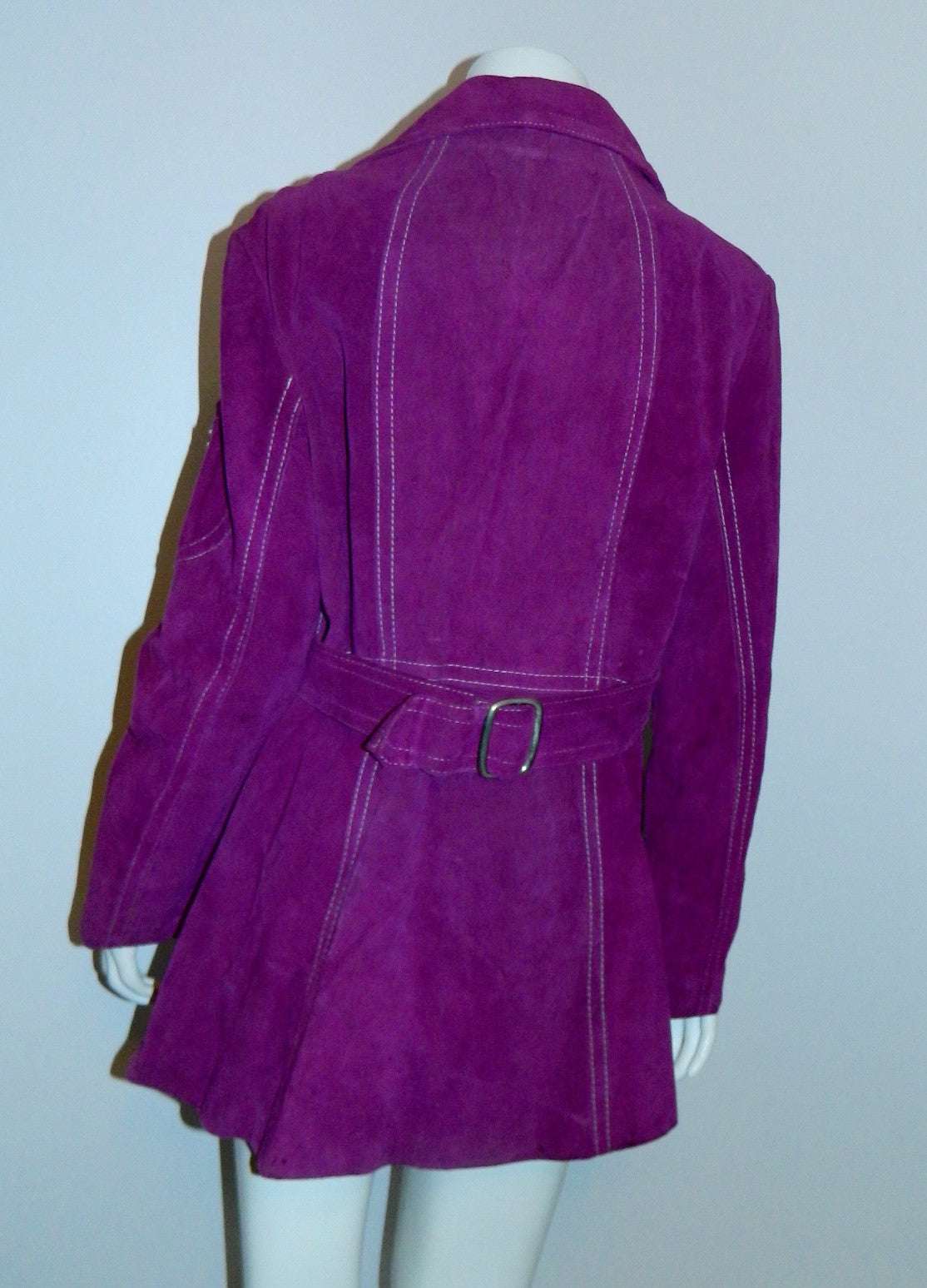 Vagar Suede Coat Jacket
