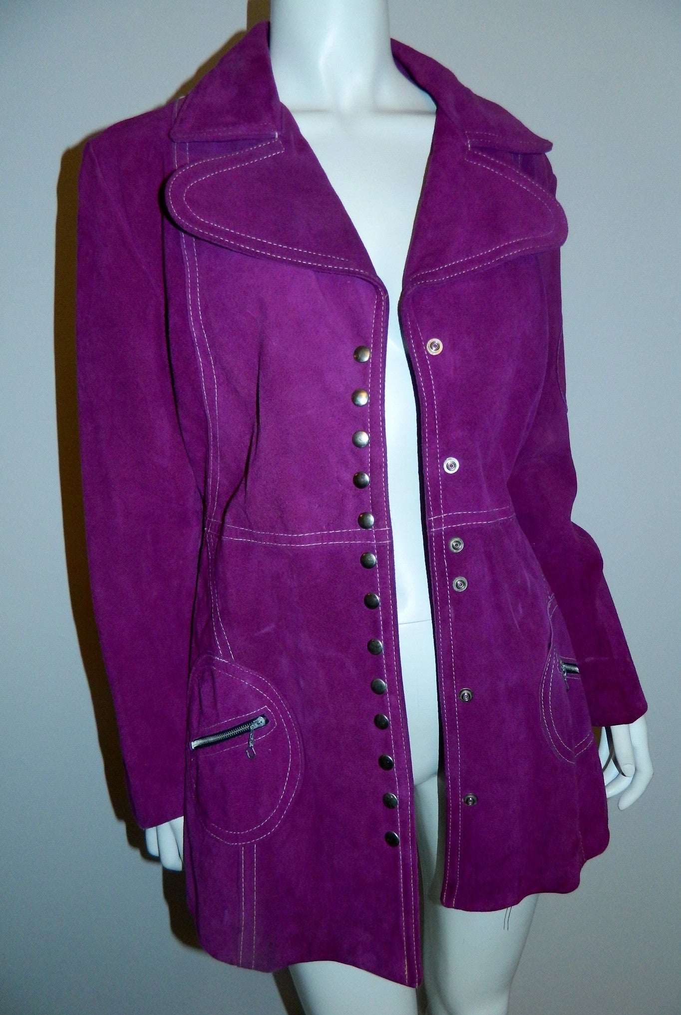 Vagar Suede Coat Jacket