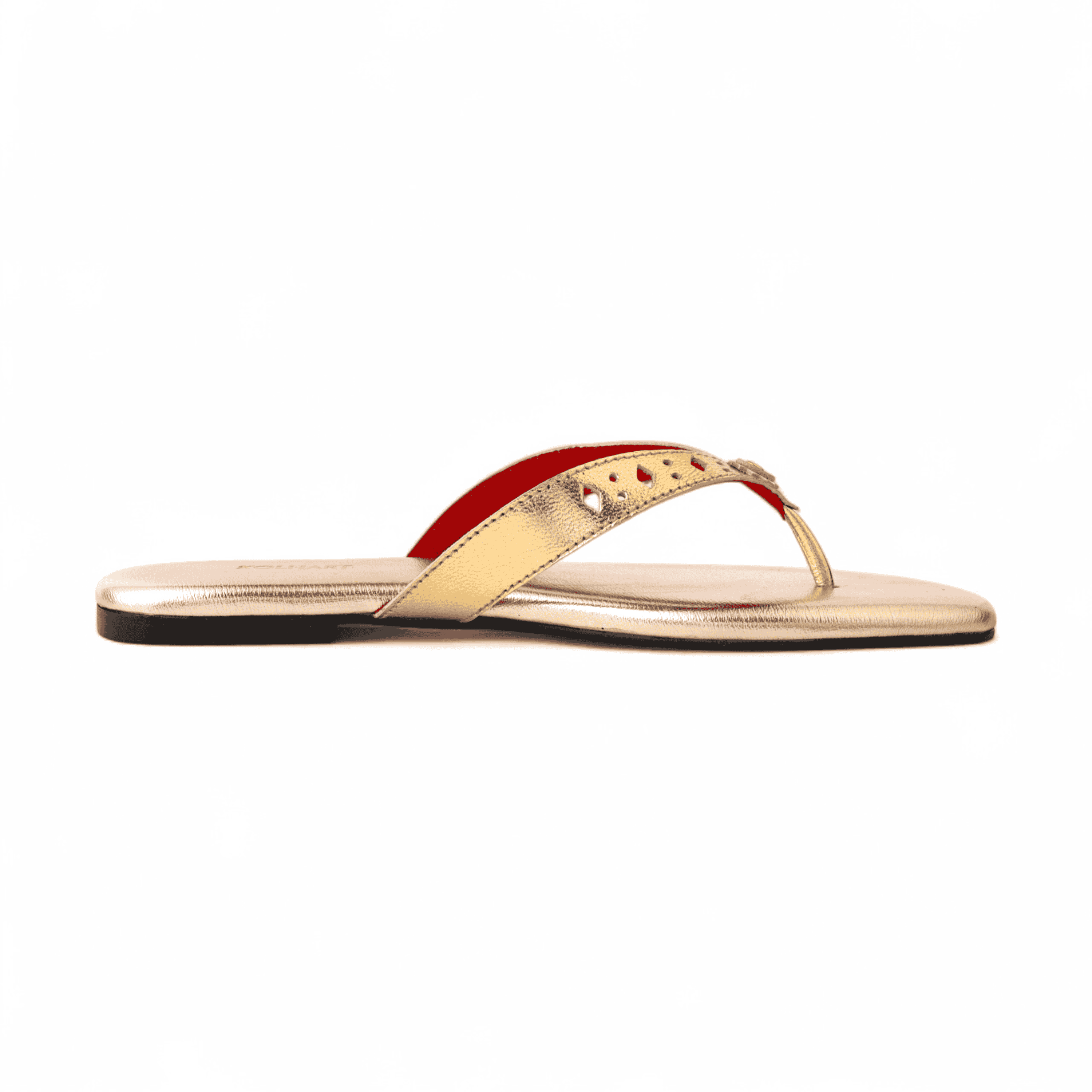 Arya Gold Leather Sandal – The Leather Factor