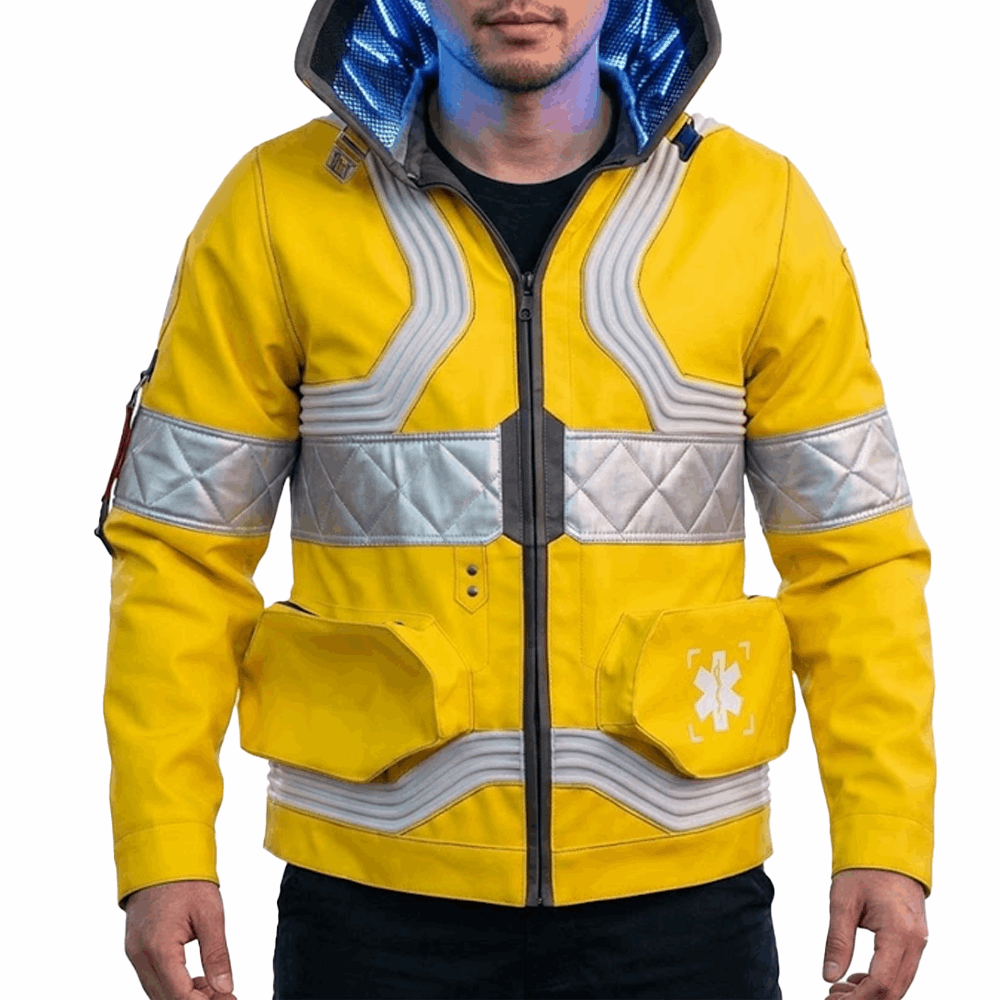 CyberVolt Tactical Biker Jacket