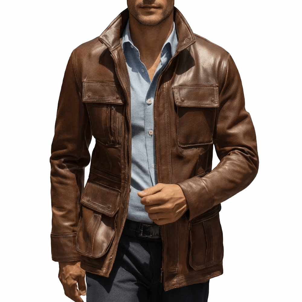 Monarch Biker Leather Jacket
