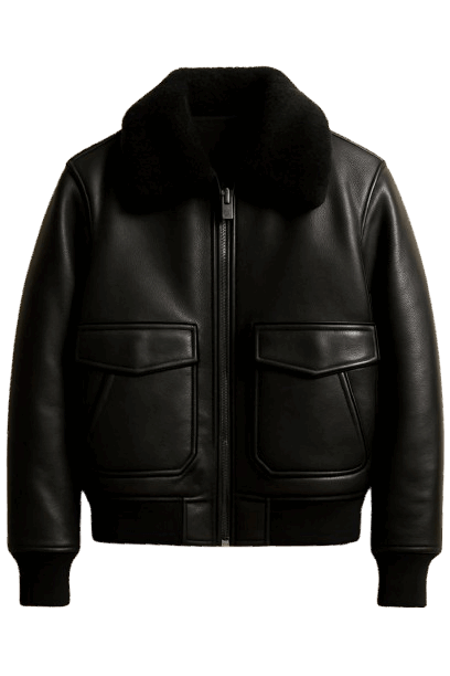 Blackforge Shearling Bomber Jacket
