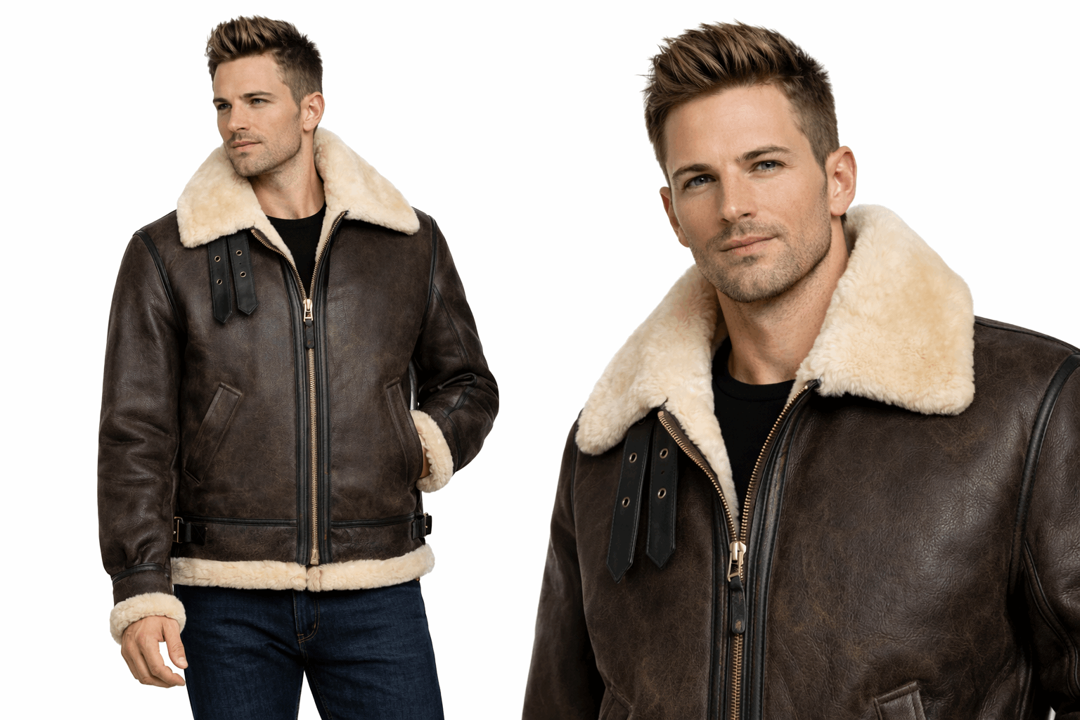 Heritage B-3 Shearling Bomber