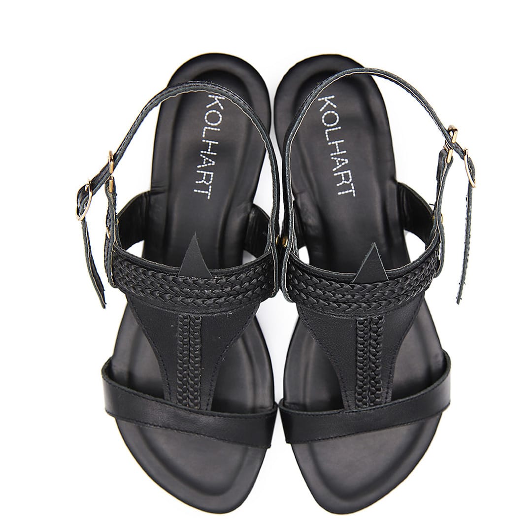 Copper Kolhapuri Sandal – for festive, casual, holiday wear