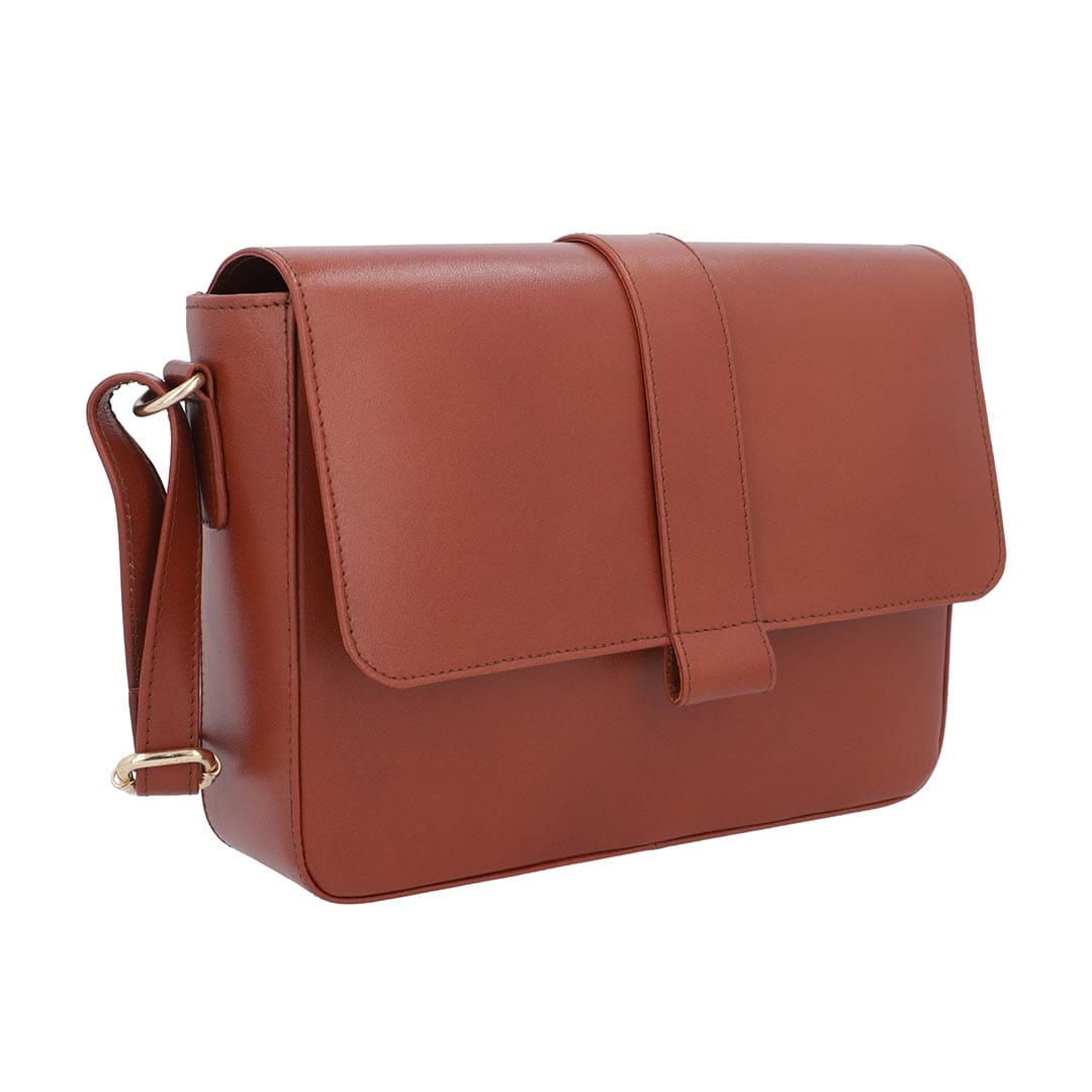 Faris Leather Shoulder Bag – for everyday, casual, smart casual wear