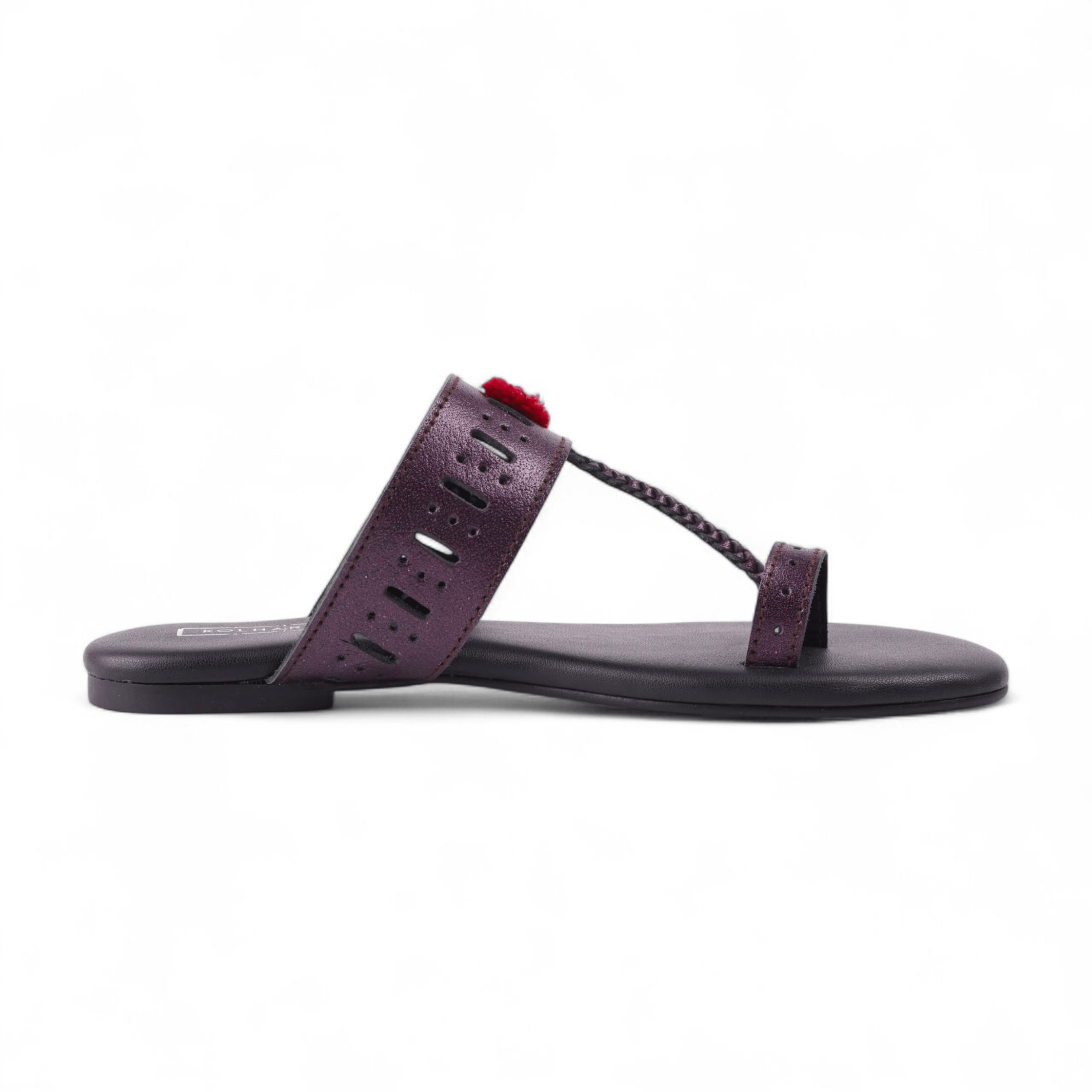 Ivory Leather Flat – The Leather Factor
