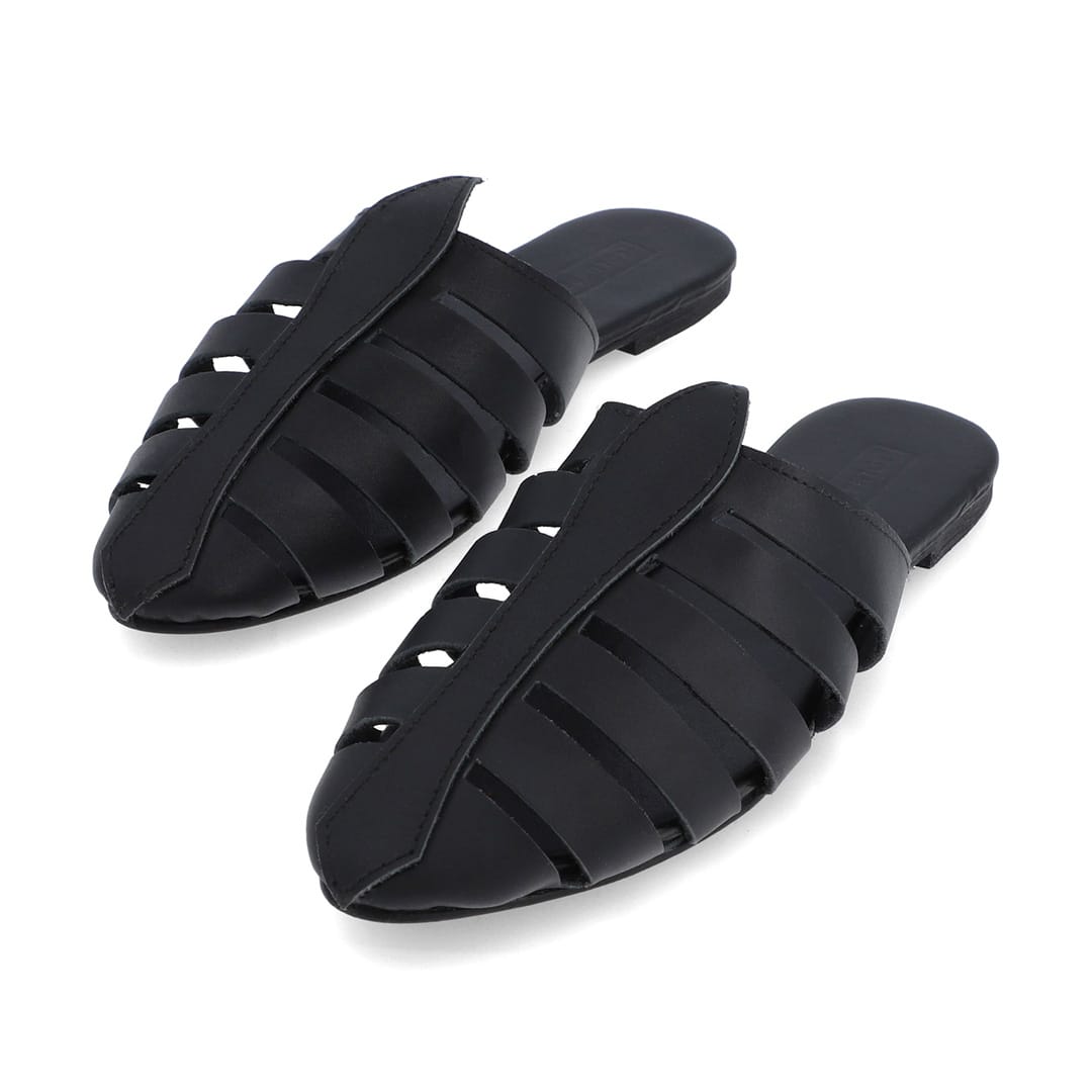 Kabir Leather Mule – leather and rubber sole