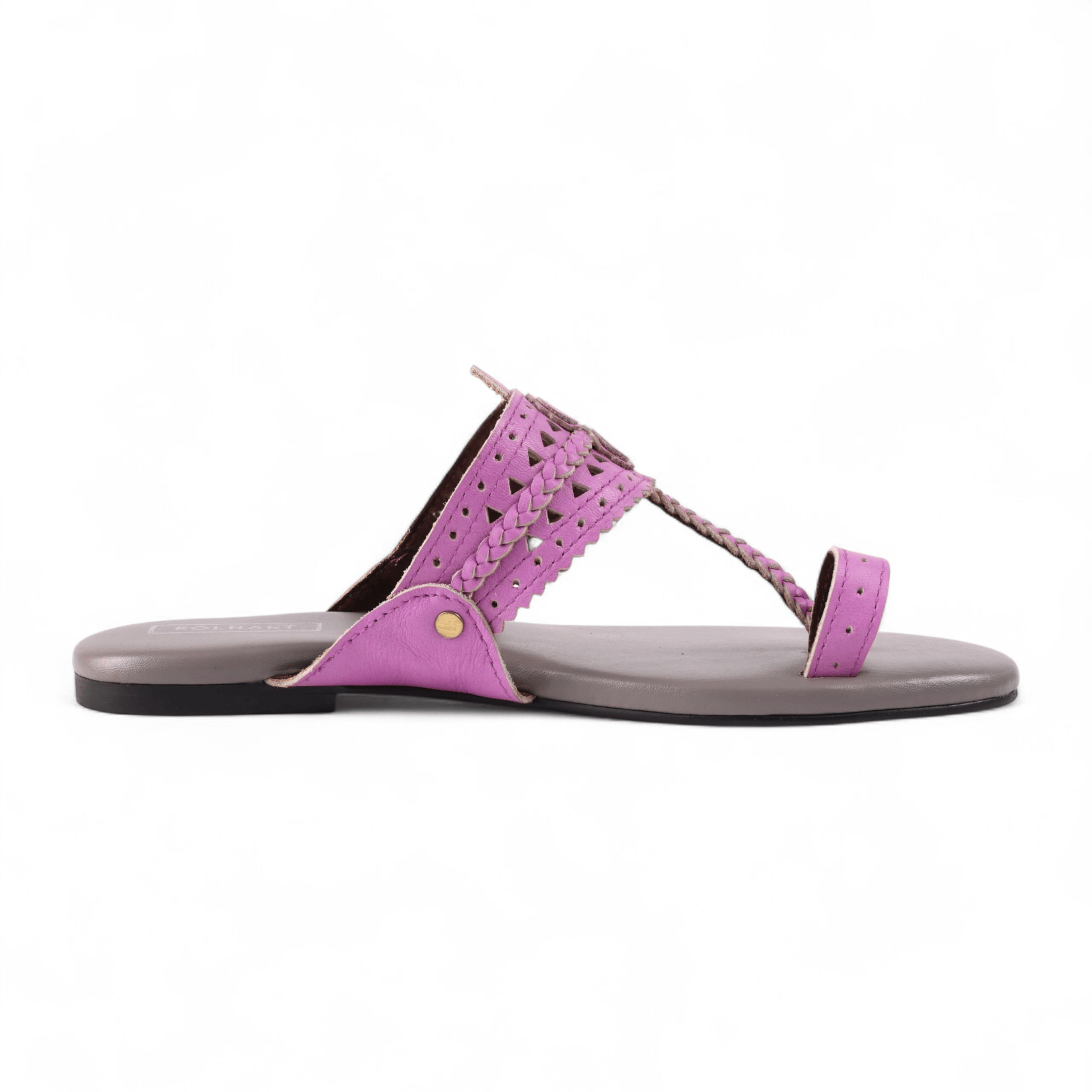 Laila Kolhapuri Sandal – The Leather Factor