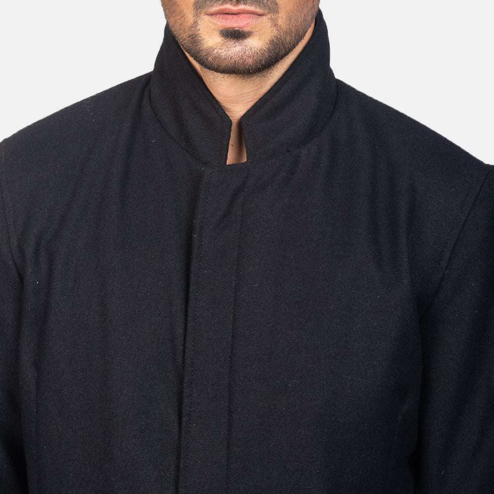 Rasor Black Leather Jacket