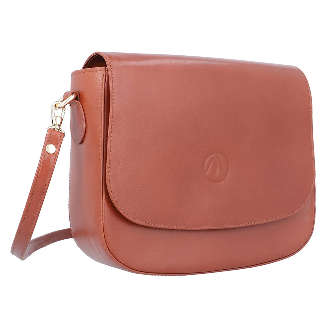 Noor Leather Flap Bag – flap bag by The Leather Factor, photo 6