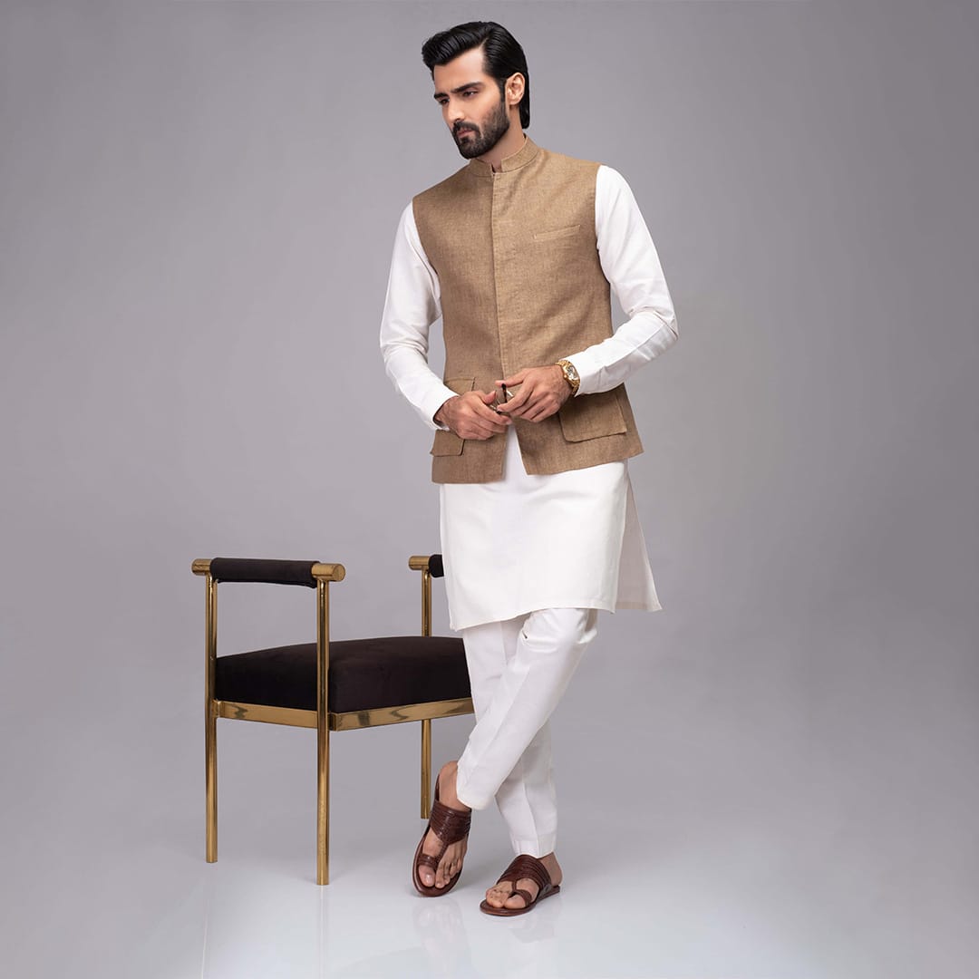 Saffron Kolhapuri Sandal – available in UK sizes 6–13