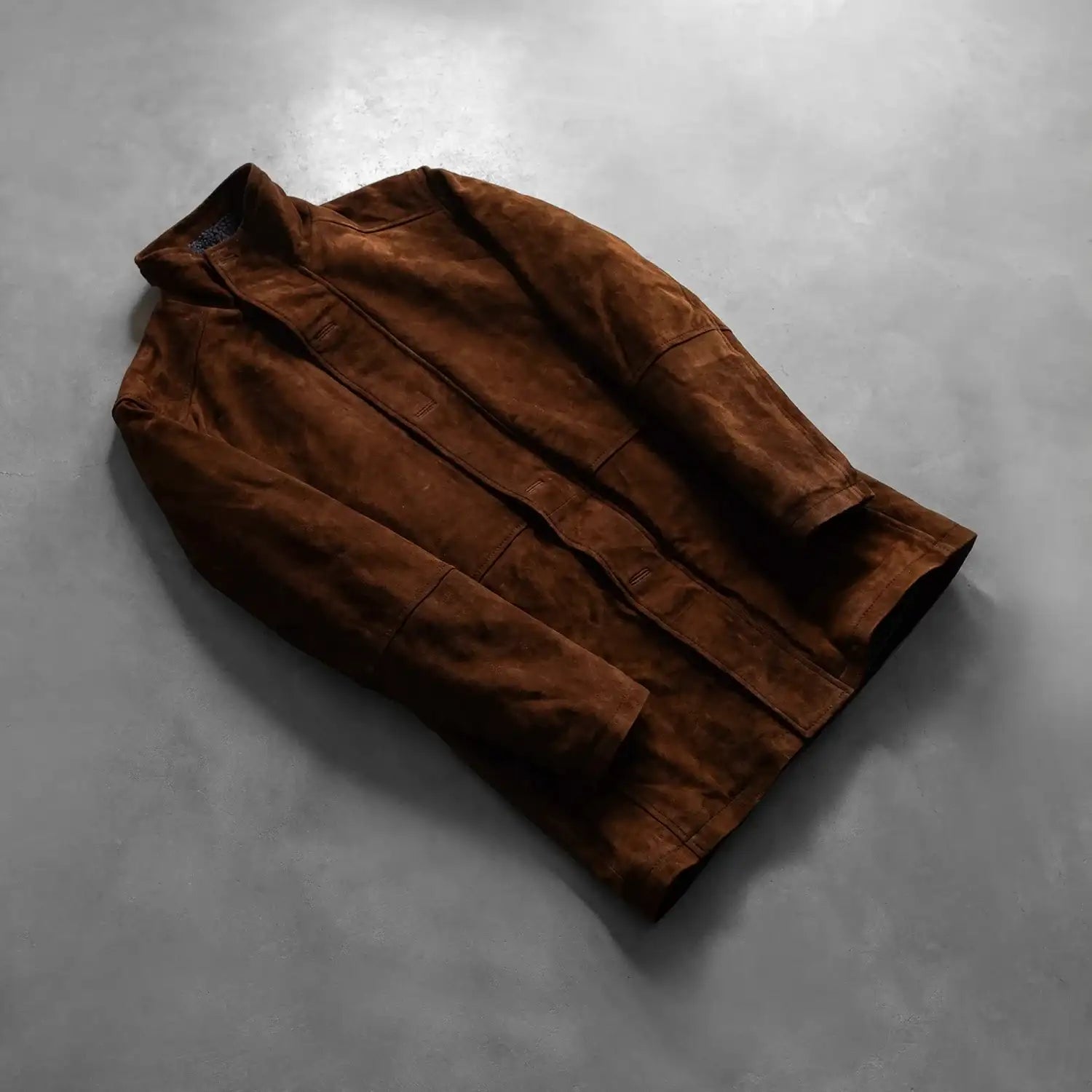 Migas Brown Suede Jacket