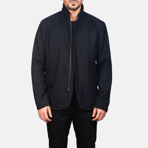 Rasor Black Leather Jacket