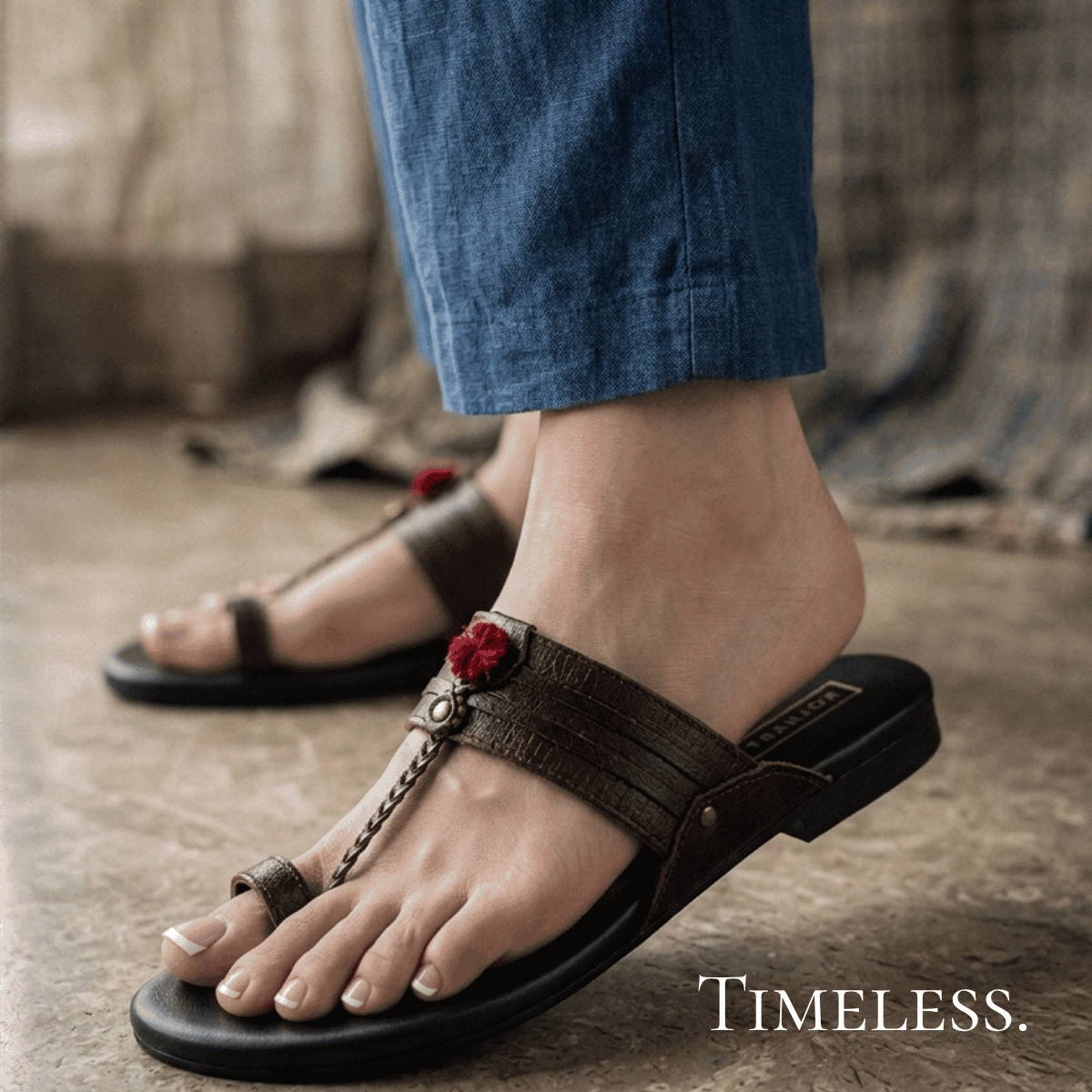 Ayla Kolhapuri Sandal – available in UK sizes 6–13